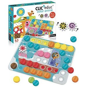 Nathan Clic educ Color Animé leerspel met optische effecten vanaf 2 jaar