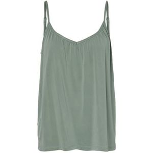 VERO MODA Vmfilli Singlet Ga Noos Top Dames, groen (Laurel Wreath)