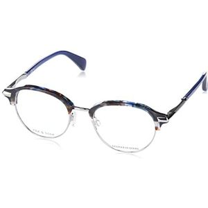 Rag&Bone Rnb8004 Sunglasses, JBW/19 Blue Havana, 48 Unisex, Jbw/19 Blue Havana, 48