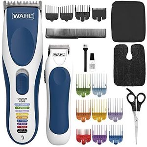 Wahl Colour Pro Kit de toilettage sans fil pour homme avec tondeuse à barbe, tondeuse et tondeuse à cheveux pour homme
