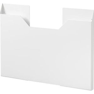 Yamazaki Home Support magnétique/organiseur de table/classeur mural de poche, taille unique, blanc
