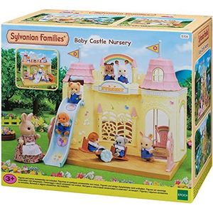 Sylvanian Families  5316 baby creche kasteel- piano- glijbaan- schommel- tafel