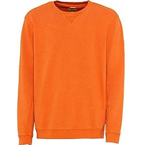 camel active Sweatshirt voor heren, oranje, 3XL, Oranje