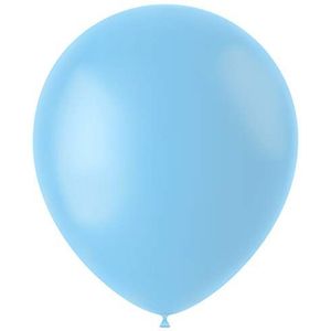 Folat - Ballons en poudre Blue Mate 33 cm - 100 pièces