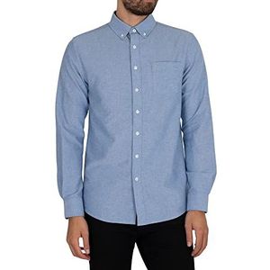 Farah Classic Drayton Business overhemd voor heren, blauw (Regatta Blue)