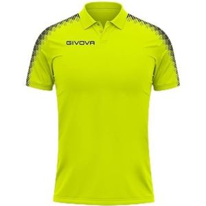 GIVOVA Polo Club Sweatshirt Uniseks, neongeel/zwart