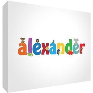 Little Helper ALEXANDER-A6BLK-15DE Set van 2 Gepolijste Baby Souvenirs Schattige illustraties 10,5 x 15 x 2 cm - Medium