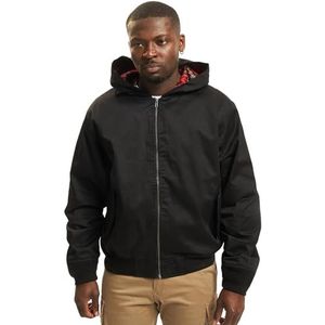 Brandit Lord Canterbury Hoodie Herenjas, Zwart met capuchon