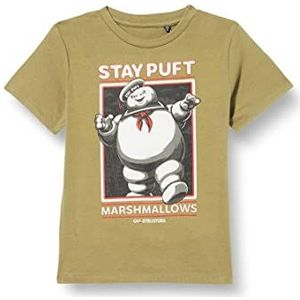 cotton division T-shirt voor jongens, Khaki (stad)