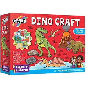 Galt Speelgoed, maak en ontdek – dino craft, knutselset voor kinderen, vanaf 5 jaar