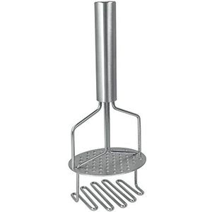 Metaltex - Pureestamper - Aardappelpers - Dubbele aardappelstamper - RVS