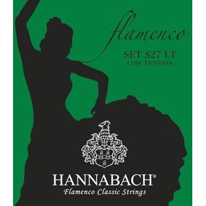 Hannabach 652917 Serie 827 klassieke gitaarsnaren, Flamenco Classic Low Voltage 827LT