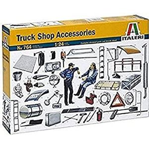 1:24 Italeri 0764 Truck Shop Accessories Plastic Modelbouwpakket
