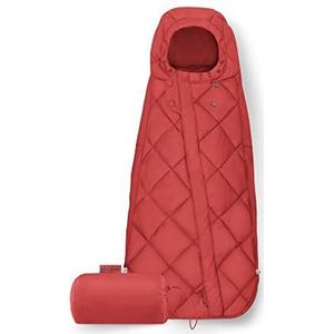 CYBEX Gold Snøgga Mini 2 voetenzak, voor babyhoesjes, vanaf de geboorte tot ca. 24 maanden, TOG 4, rood (hibiscus rood)