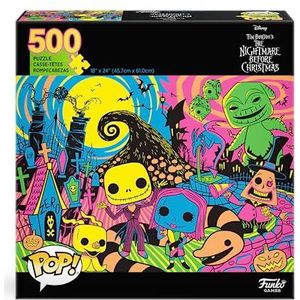 Funko Puzzel - Disney: The Nightmare Before Christmas - Funko - Jigsaw - 500 stukjes - 45,7 cm x 61 cm - Engels/Frans/Spaans taal