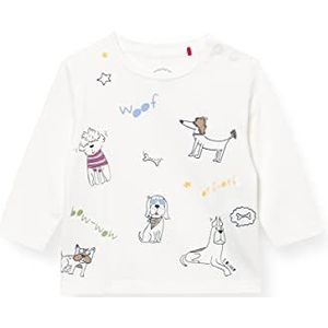 s.Oliver baby t-shirt voor jongens, ecru, 62, ECRU