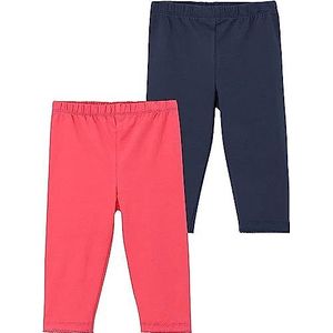 s.Oliver Capri leggings in dubbelpak capri-leggings in verpakking van 2 meisjes en meisjes, Blauw
