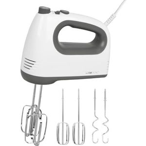 Clatronic HM 3775 Handmixer Deeghaak & Whisks 400W - Handmixer - Wit