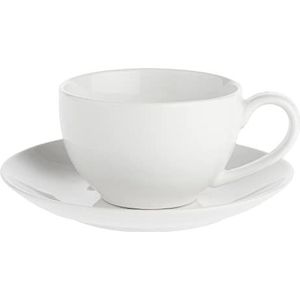 La Porcellana Bianca ontbijtglas met essentieel bord