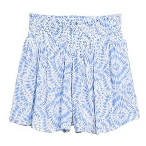TOM TAILOR 1046375 korte rok voor meisjes, 37859 - Verse blauwe cirkel