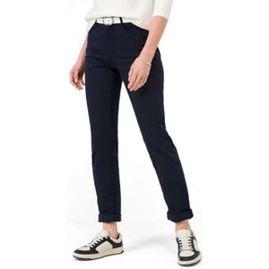 BRAX Style Mary Elegante sportieve broek met 5 zakken voor dames, Perma Blue.