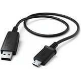 Hama Oplaadkabel/datakabel micro-USB 0,6 m zwart