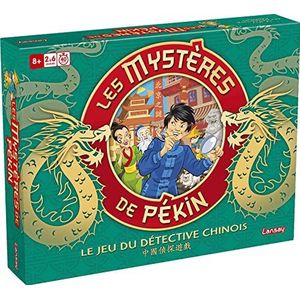 The Mysteries of Peking - Originele editie - Bordspel - Raadsels en onderzoeken tussen vrienden of familie - vanaf 8 jaar - 2 tot 6 spelers - Lansay