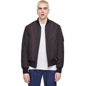 Urban Classics Blouson bomber basique recyclé pour homme, Noir, L