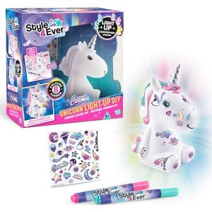 Canal Toys - Style 4 Ever - Cosmic Unicorn DIY verlicht om te versieren - Collector Edition - Creatieve vrije tijd voor kinderen - vanaf 6 jaar - OFG 268