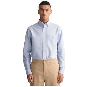 GANT Oxford Reg Herenhemd, lichtblauw, M, Lichtblauw