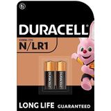 Duracell Speciale N 1,5 V alkaline batterij, 2-pack (E90 / LR1), ontworpen voor gebruik in zaklampen, rekenmachines en fietslampen