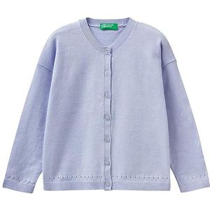 United Colors of Benetton Cardigan en tricot pour fille et fille, Lilla 34 V, 3 Jahre