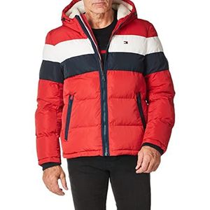 Tommy Hilfiger Klassieke donsjack met capuchon (standaard en grote maat). Alternatieve donsjas voor heren