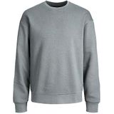 Jack & Jones Jjestar basic sweatshirt voor heren met ronde hals, Sedona salie