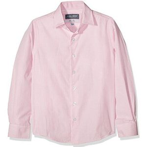 Gol Haaikraag voor jongens, slim fit overhemden, roze (72)