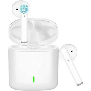 Draadloze in-ear Bluetooth-hoofdtelefoon, draadloze sporthoofdtelefoon met snellaadhoes, automatische koppeling, diepe bas, ingebouwde microfoon, hifi-hoofdtelefoon voor mobiele telefoon