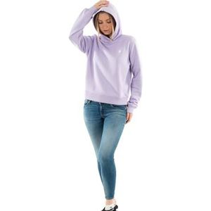 Calvin Klein Jeans Sweat à Capuche Femme avec Capuche, Violet (Pastel Lilac), M