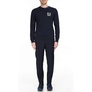 Armani Exchange Comfortabele stijlvolle stretchbroek voor heren, Blauw