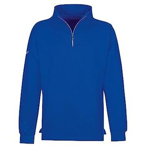 Trigema Damen Sweat-Shirt Reißverschluss Femme, Bleu (Royal 049), S