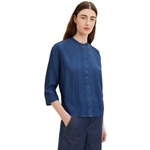 TOM TAILOR Clean Mid Stone Blue Denim, 10113 damesblouse, 40, 10113 Clean Mid Stone Blue Denim