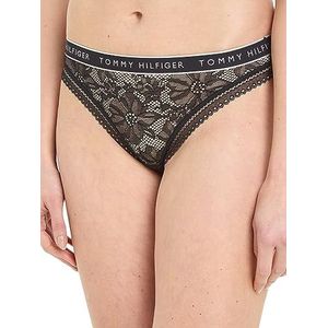 Tommy Hilfiger Thong 816 Damesstrings (1 stuk), zwart.