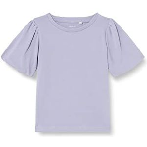 Name It Nmfione SS Top PB Chemise Kurzärmeliges Fille, Persian Violet, 98