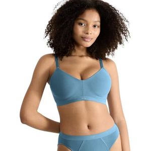 Sloggi Ever Ease P Provincial Blue, Provinciaal Blauw, L Plus Size, Provinciaal blauw.