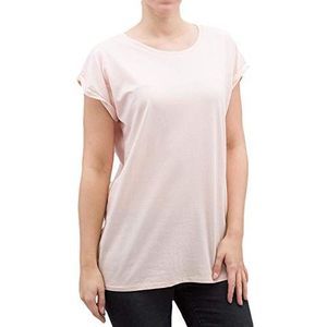 Urban Classics Dames Verlengd Schouder T-shirt Femme (lot de 1), Roze