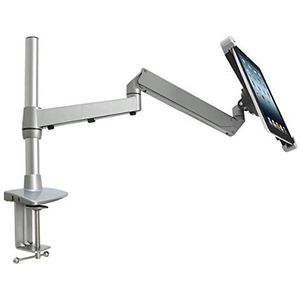 System-S Universele tafelhouder met zwenkarm tafelhouder flexibele houder met klem voor tablet PC eBook Reader