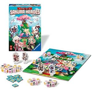 Ravensburger 20957 Sakura Heroes - dobbelspel met heel veel actie voor 2-4 spelers vanaf 7 jaar