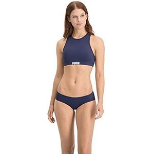 PUMA PUMA Zwembroek voor dames, bikinibroek voor dames, Navy Blauw