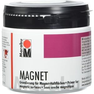 Marabu Magneetverf 475 ml grijs na het drogen herpositioneerbaar, speekselbestendig, waterdicht en lichtbestendig, voor ca. 1,58 m 12740043815