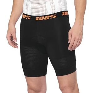 100% MTB WEAR Crux Liner Short Black-32 trainingspak, zwart, M Unisex, zwart, M, zwart.