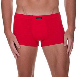 bruno banani heren boxershort, rood (1070 rood geruit)